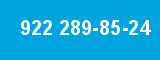 922 289-85-24